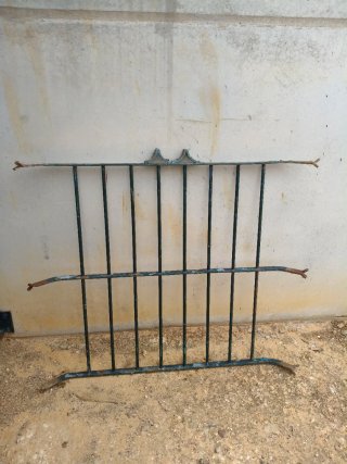 Reja de hierro para ventana
