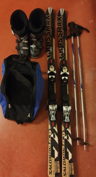 Conjunto de Esquí Salomon Crossmax