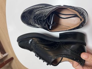 Zapatos de vestir negros estilo Oxford