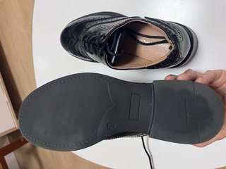 Zapatos de vestir negros estilo Oxford