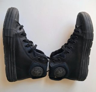 Zapatillas Altas Converse Impermeables Negras