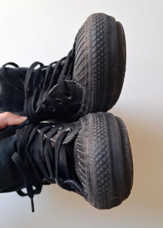 Zapatillas Altas Converse Impermeables Negras