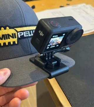 Accesorio DJI osmo action y GoPro para Gorras/Moch