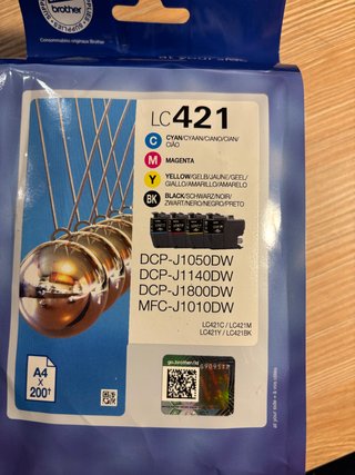 Pack Cartuchos Brother LC421