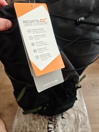 Mochila Regatta Survivor V 65L Gris