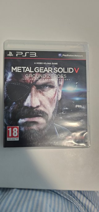 Metal Gear Solid V Ground Zeroes PS3
