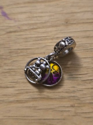 Charm Pandora Mickey y Minnie