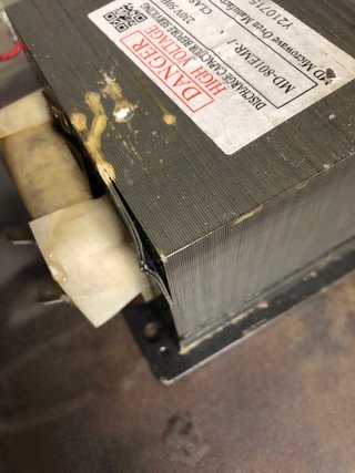 Transformador alto voltaje microondas 800w