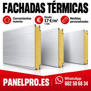 Fachadas térmicas · Cerramientos nuevos