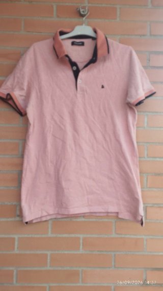 Polo Jack & Jones Rosa Talla L