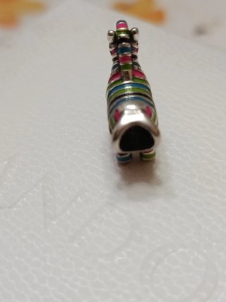 Charm Cebra de Plata 925