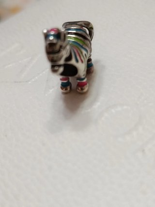 Charm Cebra de Plata 925