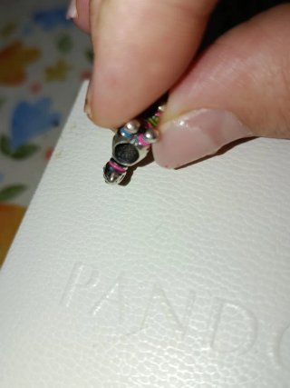 Charm Cebra de Plata 925