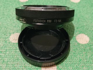 Adattatore Fotodiox Pro Canon FD - NX