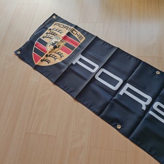 Bandeira Porsche 180x45 cm