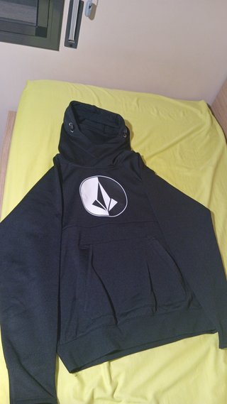 Sudadera Volcom Negra Ski
