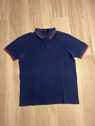 Camiseta Fred Perry Azul Talla M