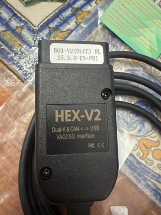 Máquina diagnóstico VAGCOM HEX-V2 25.3