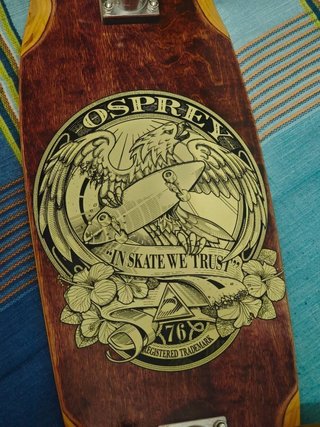 Monopatín Cruiser Osprey skateboard skate