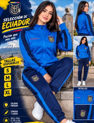 Chándal  Ecuador Talla S M L y XL