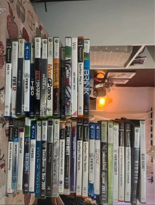 Lote 37 Videojuegos PS4, Xbox 360, Wii