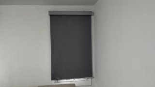 Set de 2 Stores Enrollables Gris Oscuro