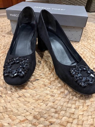 Zapatos de tacón Marco Tozzi negros