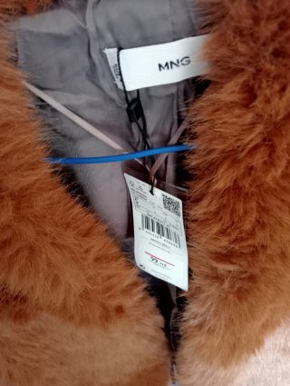 Chaquetón pelo Mango Talla S