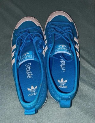 Tênis Adidas Ortholite Azul Original Tam 39.5