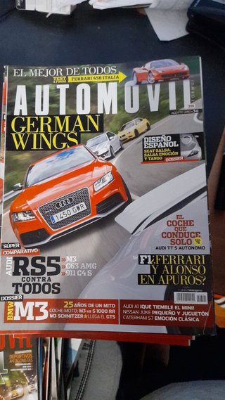 Revista Automovil año 2010