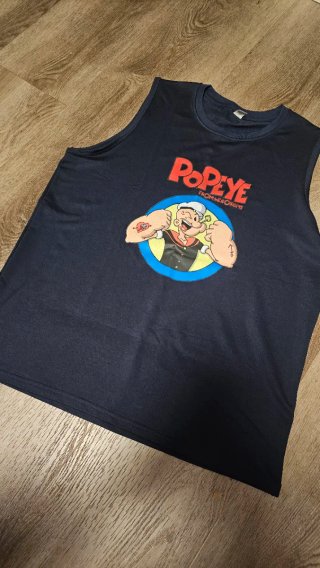 Camiseta sin mangas Popeye Talla xL