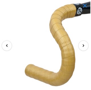 Cinta de Manillar Bike Ribbon Carbono Dorado