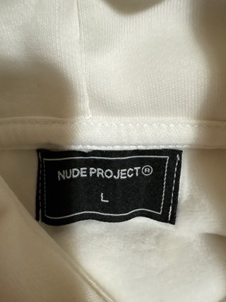 Sudadera Nude Project Blanca