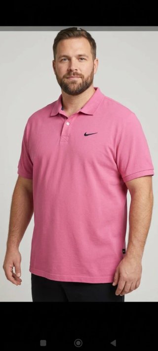 Polo Nike Rosa Talla Xl