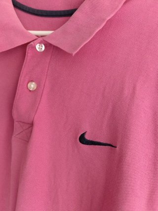 Polo Nike Rosa Talla Xl