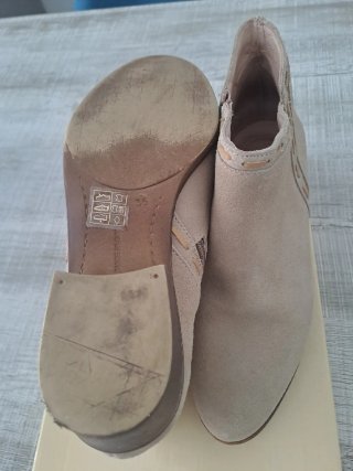 Botines Beige de Ante