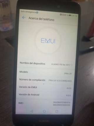Huawei P8 Lite Negro