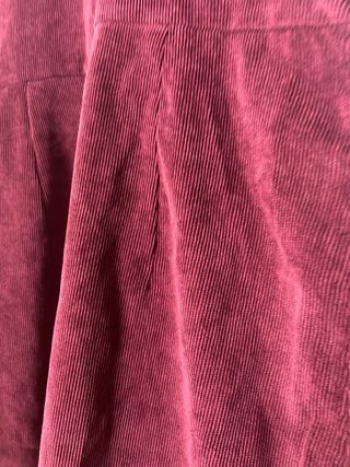 Peto de pana color vino