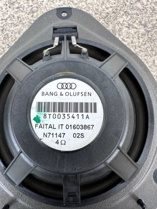 Altavoces Bang & Olufsen Audi S5