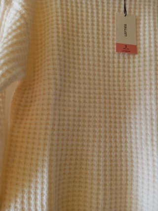 Jersey sin estrenar de punto rosa y blanco
