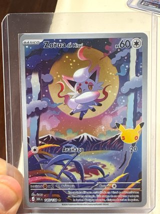 Zorua de Hisui 145/128 Carta Pokémon