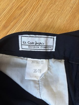 Pantalón de vestir azul marino