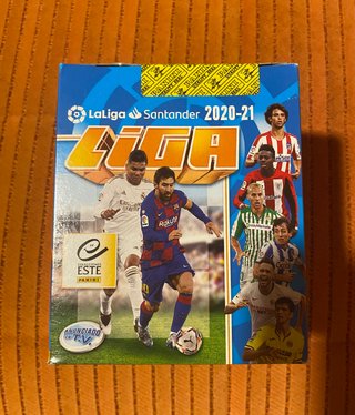 Caja Liga Santander 2020-21 sin abrir