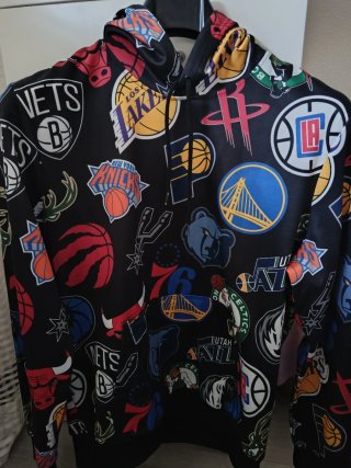 Sudadera New Era NBA Estampado Multicolor