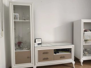 Mueble TV y Vitrina Salón