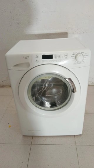 Lavadora Blanca Carga Frontal