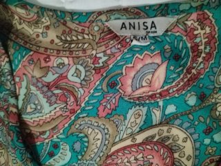 Vestido Boho Multicolor Tela Fresca
