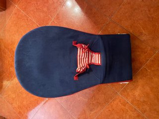 Mecedora para bebé azul