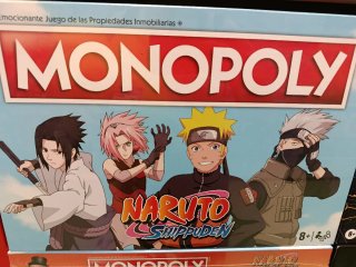 Monopoly Naruto Shippuden Juego de Mesa