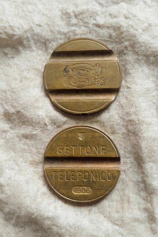 Gettone Telefonico Antiguo